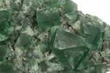 Fluorescent Green Fluorite Cluster - Diana Maria Mine, England #319135-1